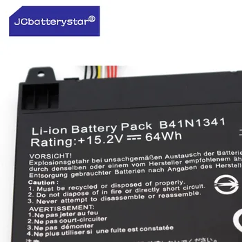 JC New Visoke Kakovosti 15.2 V 64Wh B41N1341 Laptop baterija za ASUS B41BN95 Q502 Q502LA Q502LA-BBI5T12 /BBI5T14 /BBI5T15 serije