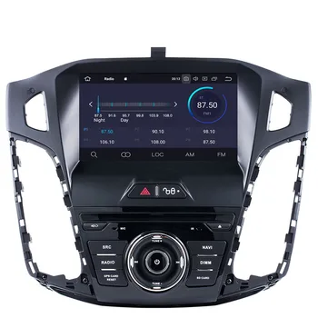 1 Din Avto brez DVD Multimedijski predvajalnik Android 9 GPS Stereo Sistem Za Ford/Osredotočiti 2012-2017 Radio FM osem Jeder 4+32 G glavna enota