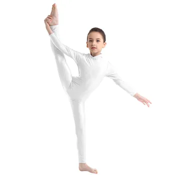 Otroci, Dekleta, Gimnastika Kopalke za Ples Balet Leotard Kostum Leotard Jumpsuit Obleka, otroška Balet Unitard Bodysuit