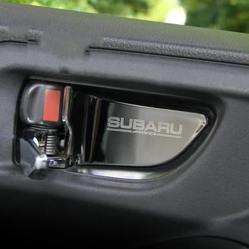 Avtomobilska dodatna Oprema Ročaj Vrat Skledo Kritje Obliž trim za Subaru Gozdar Xv Outback Legacy Impreza StI STI 2013-2017 avto styling