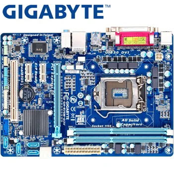 GIGABYTE GA-B75M-D3V Desktop Motherboard B75 Socket LGA 1155 i3 i5, i7 DDR3 32 G Micro ATX Original B75M-D3V Uporablja
