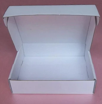 10 Kosov, Velikost 8.27x5.51x1.57 cm 210x140x40mm Papir embalaža Valovitega papirja Embalaža Trdega Belega Papirja, Darilne Škatle Belo polje