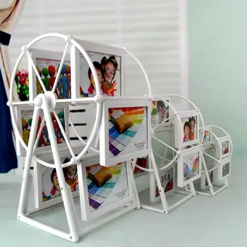 A KOS Otrok foto studio vetrnica nekaj Ferris wheel okvir vrtenja okvir lesa foto okvir (Brez Slike)AP5141726