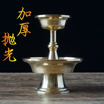 Medenina Tibera Buddhism Pokal Tibetanske Sklede Dom Dekoracija Dodatna Oprema Dekorativno Ploščo Tantrični Obred Guardian Pokal