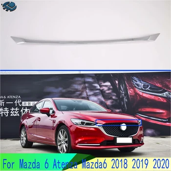 Za Mazda 6 Atenza 2018 2019 2020 Avto Dodatki ABS Chrome Spredaj Kapuco Bonnet Grill Rešetka Odbijača za Ustnice Očesa Trim Pokrov