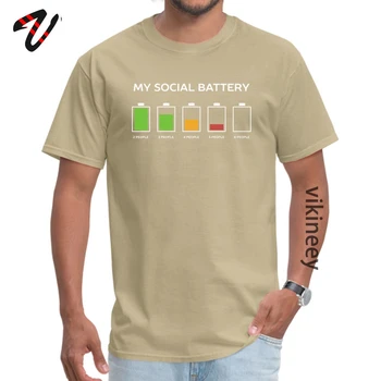 Moje Socialne Baterije Pomagajte Mi, T-majice Najnovejši Načrtovanje Tiskanih Moški Tshirt Ljubezni Dan Kratek Rokav Crewneck Majica Bombaž Vrh Kakovosti