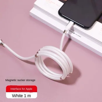 Nove ustvarjalne magnetni podatkovni kabel za Apple, Android TIP-C vmesnik magnetnih sunkov podatkovni kabel usb za Shranjevanje magnetni podatkovni kabel