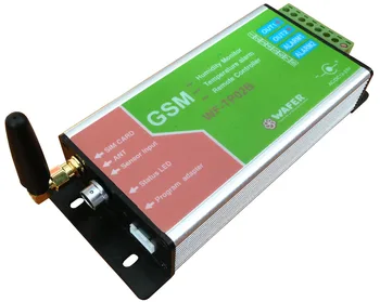 Brezplačna dostava za GSM, SMS, GSM alarm za temperaturo spremljanje daljinski upravljalnik WF-TP02B s 3 meter dolžine rezin dokaz senzor
