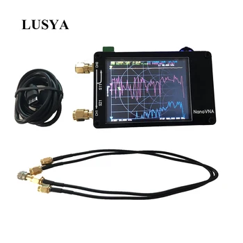 Lusya povprečno 2,8-Palčni Zaslon na Dotik NanoVNA HF VHF UHF UV Vektorski Analizator Omrežja 50KHz - 300MHz Antena Analizator Z Baterijo I4-001