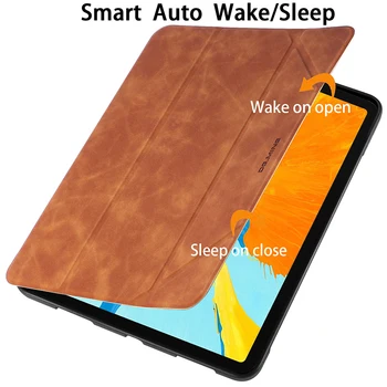 Smart Auto Wake-up PU Usnjena torbica za ipad Zraka 4 Leta 2020 Tablični Primeru Mehko Ohišje Za iPad Zraka 4 leta 2020 za 10,9-palčni Flip Stojalo Pokrov