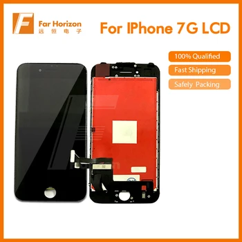 Debelo 50 KOS/VELIKO Testirani LCD za iPhone 7 Celoti Sestavljen LCD Zaslon na Dotik Za iPhone 7 & Brezplačna Dostava