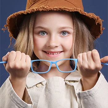 Iboode Silikonski Otroci Očal Okvir Fantje Dekleta Anti-modra Svetloba Zaščita Oči Očala Modre Svetlobe Blokiranje Otrok Očala Okvirji