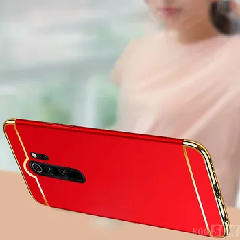 3-v-1 Original Ohišje Za Xiaomi Redmi Opomba 8 Pro 8A Hrbtni Pokrovček Moda Mat Težko Ultra-tanek Telefon Ohišje