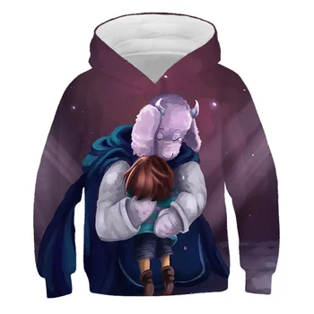 Po legendi oblačila jeseni 3D otroški pulover s kapuco dekle družino majica fant hoodie majica zimski otroški pulover