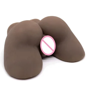 Silikonski Rit sex igrača vagina za moške dvojni kanal umetno muco ponaredek analne erotike moški masturbator sex shop 3D Realistična rit