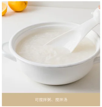 Xiaomi JotunJudy Beli Medved Riž Žlico lahko vertikalne design prirezani lopato hrana razred PP materiala