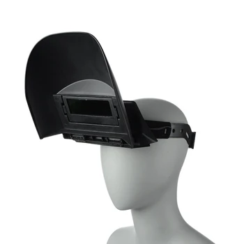 Prenosni Solarni Samodejno Fotoelektrično Varilne Maske Ravno Flip Pol Čelada Spiralne Varjenje Čelada
