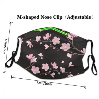 Japonski Češnjev Cvet Non-Enkratno Unisex Odraslih Usta Masko Moda Anti Meglica, Prah Zaščito Respirator Usta Žarilna