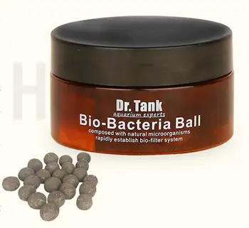 Dr. TANK TANK nitrifikacijskih bakterij žogo mikrobne žogo akvarij nitrifikacijskih bakterij kakovosti vode stabilizator vode, čiščenje agent