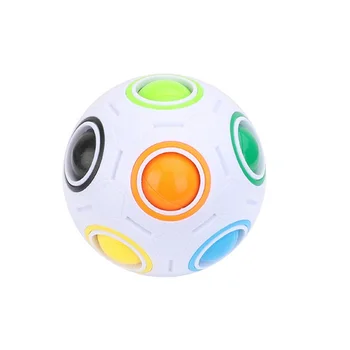 Mavrica Žogo Uganke Spheric Magic Cube Igrača Za Odrasle Otroci Plastičnih Ustvarjalne Nogomet Učenje Izobraževalne Igrače, Darila Za Otroke