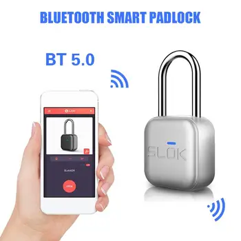 Bluetooth Elektronsko Zaklepanje Vrat Gradu Prstnih Vrata Omarica Daljinsko upravljanje brez ključa Ključavnico za Android, iOS App, Nadzor