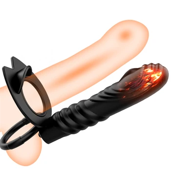 Bullet Vibrator Trak Na Penis Dvojno Penetracijo Analni Čep Vagina Plug Vibrator Butt Plug Vibrator Sex Igrače Za Pare