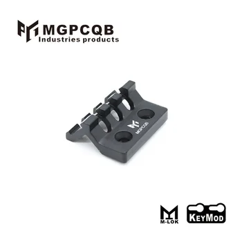 MGPCQB CNC 3 Reže 45 Stopnja Odmika Železniškega Gori Združljiv za Keymod M-LOK Osnovna Znanja Traku Sponke Handguard Dodatki