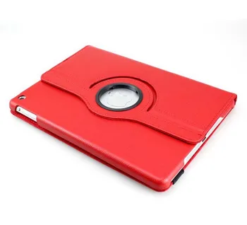 50 Kos/Veliko Usnje 360-Stopinjski Vrtečih Primeru Smart Cover Ohišje za iPad Zraka 1/2/3/4 Pro 9.7