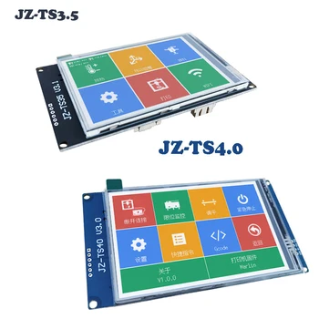 2.8 4 3.5 palčni večjezični Barvne JZ-TS28/35 V3.1 JZ-TS40 Zaslon na Dotik, WIFI Ramps1.4 Jadrovnica za 3D Tiskalnik DIY deli