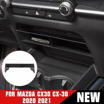 ABS Avto Centralni Nadzor Večfunkcijsko Škatla za Shranjevanje Za Mazda CX30 CX-30 2020 2021 Avto Multi-mreža za Shranjevanje Polje Nalaganje Tidying