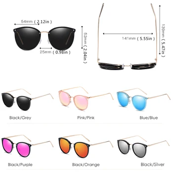 2020 Novo Polarizirana sončna Očala Žensk Vožnje Odtenki Ženska sončna Očala Lady Retro Luksuzne blagovne Znamke Oblikovalec Oculos de sol feminino