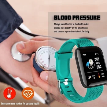 116Plus Pametno Gledati 2020 Novo Smartband Fitnes Tracker Krvni Tlak, Srčni utrip, D13 Smart Manšeta Bluetooth Šport Smartwatch