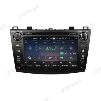 128G Carplay Android 10.0 zaslon Avto DVD Predvajalnik za Mazda 3 2009 2010 2011 2012 GPS Navi Auto Video Audio Stereo Radio Vodja enote