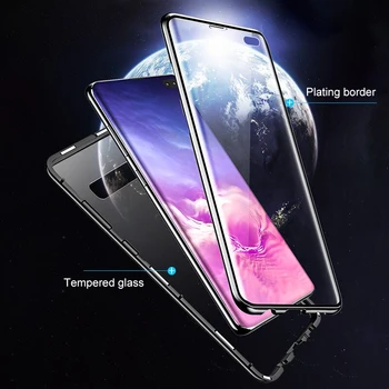 360 Shockproof Polno Kritje Za Samsung Galaxy s10Plus S10e Težko Telefon Lupini Za Samsung S10 Plus E S 10Plus Primeru Sprednji+Zadnji Stekla