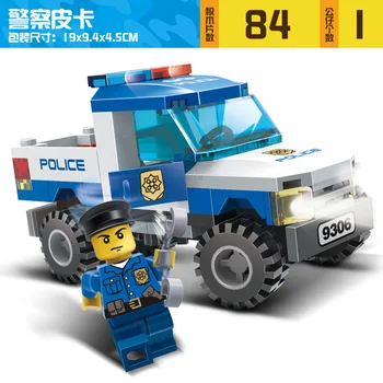 [vroče] Policijsko Postajo Zapora Številke Modela gradniki Playmobil Bloki, Opeke Izobraževalne Igrače, Združljiv Legoingly Policija
