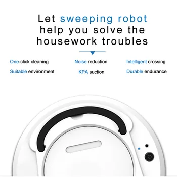 Robot Sesalnik Samodejno Doma Suha, Mokra Tla Smart Metla Za Ponovno Polnjenje Inteligentni, Pometanje Sesalniki Za Prah, Nizke, Ponovitev
