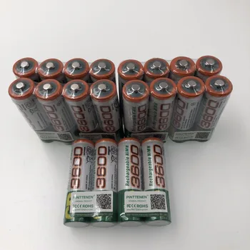 Nov AA 1,2 V 3600mAh NI MH Vnaprej Napolnjene Baterije za Polnjenje Ni-MH AA3600 Baterija Za Igrače, Kamero, Mikrofon