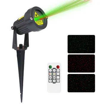 Huepar Božič Lasersko Svetlobo Vrt Projektor Statične Rdeča Zelena Zvezde Notranjo & Zunanjo Dekoracijo Luči Počitnice Stranka Krajine