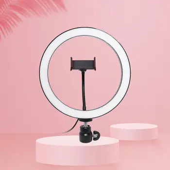 Video Obroč Svetlobe s stojalom Kit 10-palčni Fotografija Zatemniti Selfie LED Obroč Lučka Led Video Luč za Ličila živo