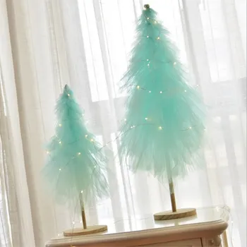INS Slog Mini Roza Okraski za novoletne jelke Očesa Preja Xmas Tree DIY Novo Leto, Darila za Dekleta, Božični Okraski Stranka Dekor