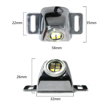 Fuleem Super Svetla Povratne Žarnice 3030 6LED Backup Parkiranje LED Luči Svetilka Nepremočljiva Pomožne led varnostne luči za Vozilo