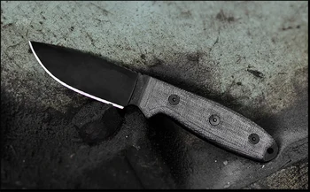 Zunanji nož samoobrambe preživetje Visoko trdoto jekla nož področju preživetje prenosni taktično naravnost nož
