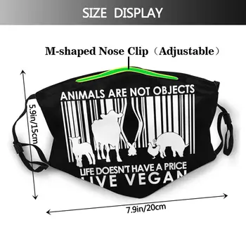 Usta, Obraz, Maska, Filtri Znotraj Veganstvo Vegetarijanska Živali Niso Predmeti Moda Ulične Sunproof Varstvo Masko