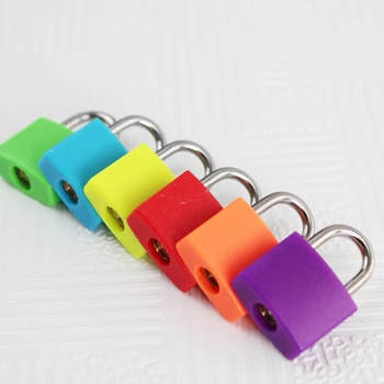 Univerzalne Barve Ključavnico Mini Močnega Jekla Potovanja Majhen Kovček Zaklepanje z 2 Tipke, Plastično Ohišje Strojne opreme poklicne zaklepanje izbirčen