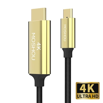 4K 60Hz USB-C HDMI Tip C do HDMI za MacBook Huawei Mate 30 40 Pro USB-C HDMI Strele 3 Prilagodilnik Pretvornika