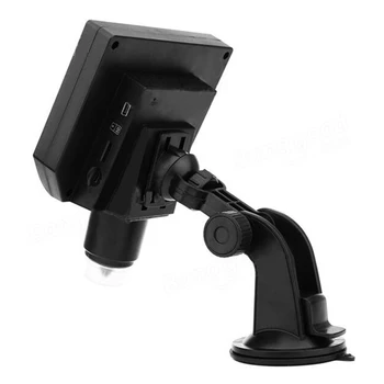 Mustool G600 Digitalni Prenosni 1-600 X 3.6 MP Mikroskopom Neprekinjeno povečave za celoten zaslon s 4,3-palčni HD Zaslon LCD