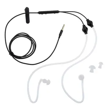 3,5 mm Vtič Zraka Cev Anti-Sevanje Slušalke 2 Zraka Akustični Cev Stereo Slušalke za iPhone za Samsung