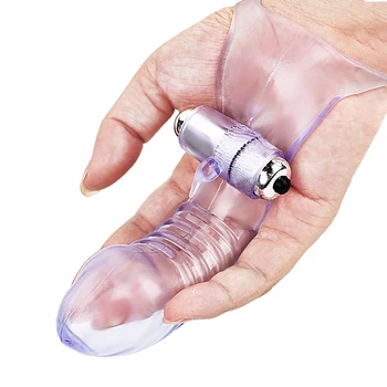VATINE Čistost Klitoris Stimulator Odraslih Izdelki G Spot Vrhunec Silikonski Sex Igrače Za Ženske Vibrator Prst Rokav