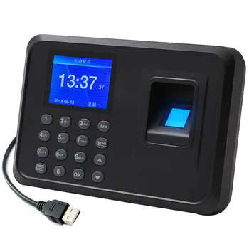 Biometrični čitalnik Prstnih Udeležba Pralni LCD Zaslon USB bralnik Prstnih Udeležba Sistem Ura Zaposlenega Preverjanje-V Diktafon