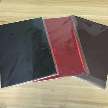 50Pcs Novo Zlato Black, Red Hot Tiskarske Folije Laminator Papir Laminiranje Prenos na Eleganco Laserski Tiskalnik Obrti Papir A4 20x29cm